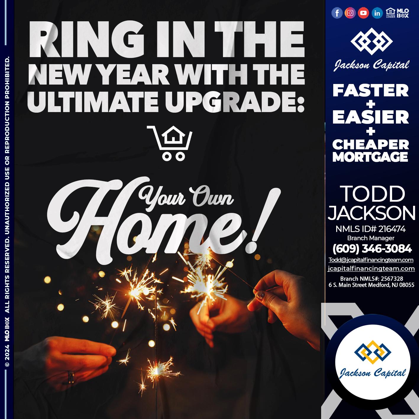 RING IN THE NEW - Todd Jackson -Branch Manager